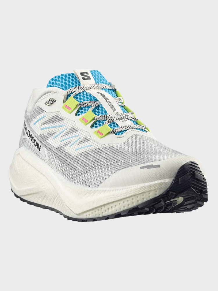 Salomon Aero Blaze 3 Gravel Sko - herre - Grå / Grøn / Blå