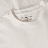 KNOWLEDGE COTTON APPAREL T-shirt m/brystprint - Herre - Egret