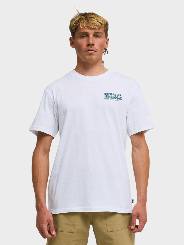 Lizard T-Shirt - Herre - Hvid - Gumpel & Co