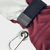 Female Heli Mitt Skivanter - Dame - Bordeaux/Off White
