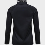Rider Essentials Midlayer m/lynlås - Dame - Sort / Sort
