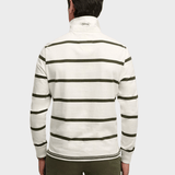 Vintage Athletic Stripe Rugby Polo - Herre - Athletic White Stripe - Gumpel & Co