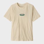 Patagonia 95 Oval Logo Tshirt - Herre - Undyed Natural