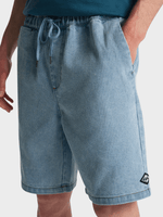 Larry Denim Shorts i fløjl - Herre - Bleach