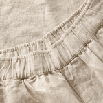 KNOWLEDGE COTTON APPAREL Culotte Shorts - Dame - Yarndyed - Light feather gray