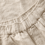 KNOWLEDGE COTTON APPAREL Culotte Shorts - Dame - Yarndyed - Light feather gray