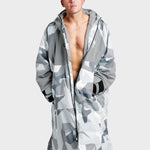 White Water Robe - Arctic Camo / Grå - Gumpel & Co