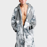 White Water Robe - Arctic Camo / Grå - Gumpel & Co