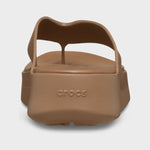 CROCS Getaway Platform Flip Crocs - Voksen - Milk Chocolate