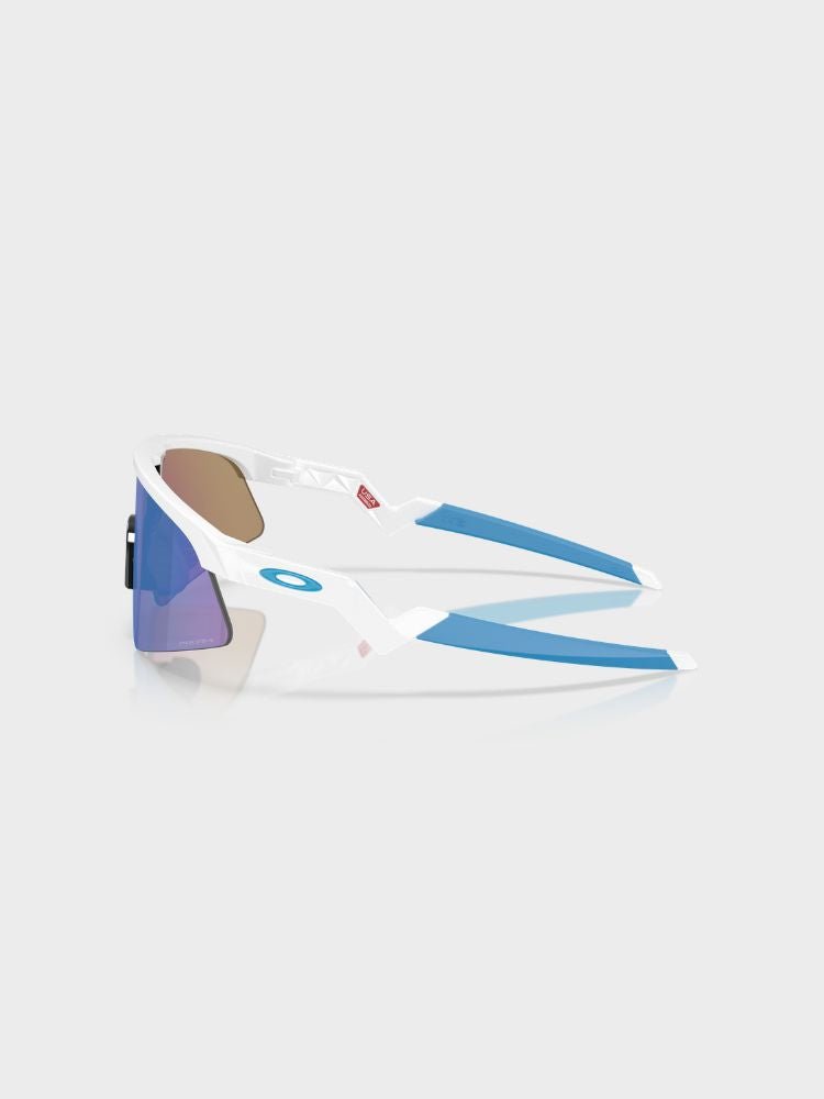 Resistor Sweep Solbriller - Polished White / Prizm Sapphire - Gumpel & Co
