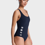 Roxy Active Solid Basic One Piece Bikini & badedragt - Dame - Anthracite - Gumpel & Co