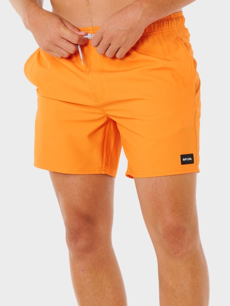 Offset Daily Badeshorts - Herre - Bright Orange - Gumpel & Co