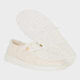 Hey Dude Wendy Crochet Lace - Dame - White Gold
