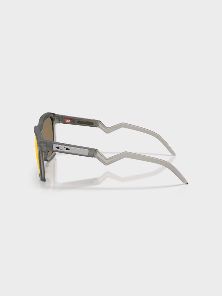 Hstn SQ Solbriller - Matte Grey Smoke / Prizm Ruby - Gumpel & Co