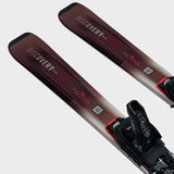 Discovery 78 Pro Ski + PR11 Binding - Unisex - Brown/Red