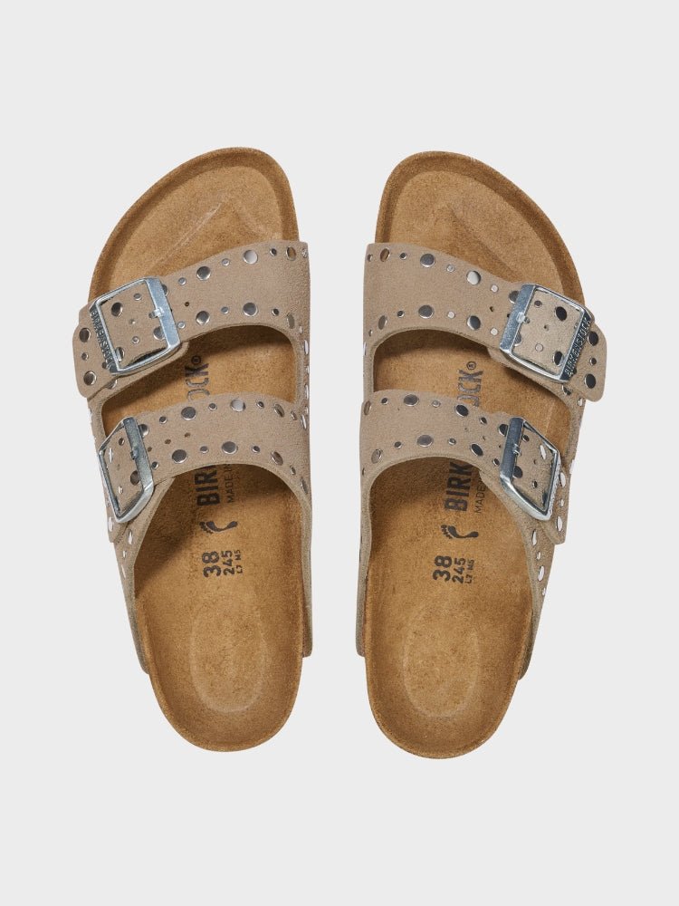 Arizona Rivet Smal - Unisex - Taupe - Gumpel & Co
