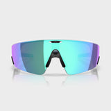 Vanguard AI Solbriller - White/ Prizm Sapphire - Gumpel & Co