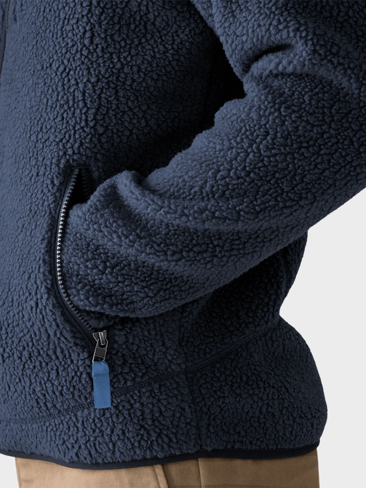 Patagonia Retro Pile Fleecetrøje - Herre - New Navy w/Sunken Blue