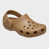 Classic Metallic Buckle Clog Clogs - Unisex - Sepia