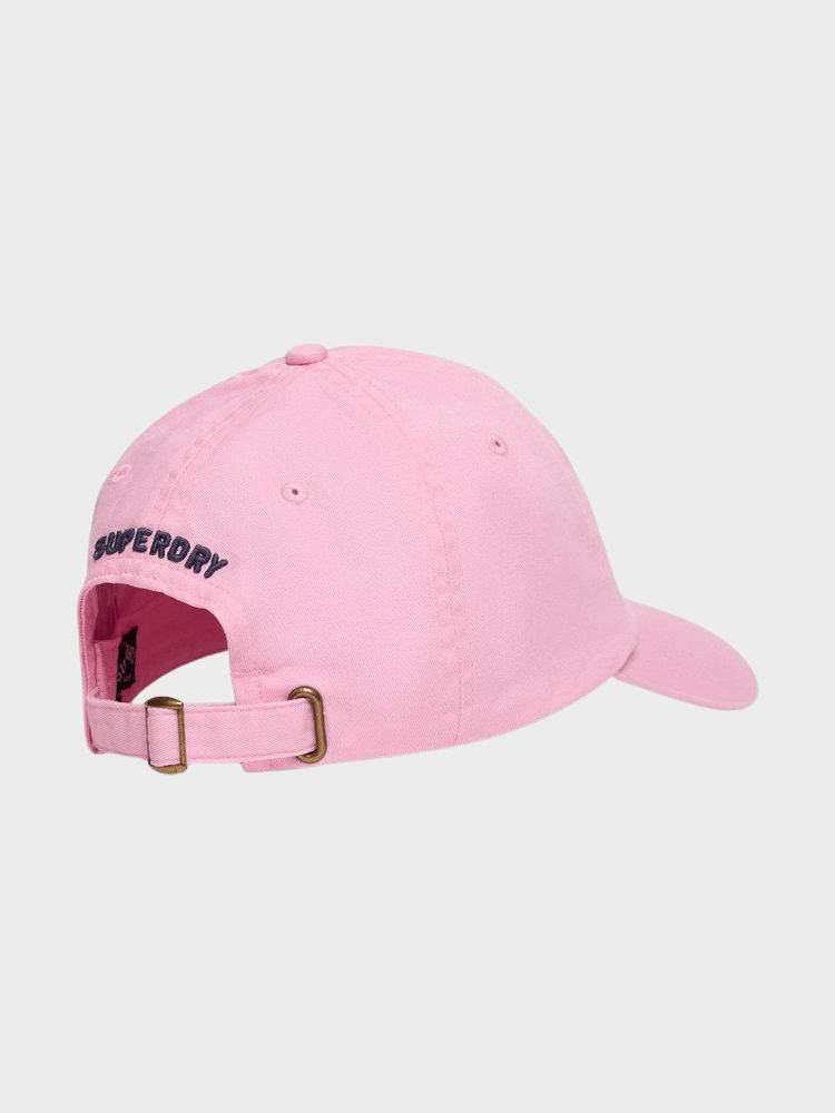 Embroidered Baseball Cap - Unisex - Prep Pink - Gumpel & Co