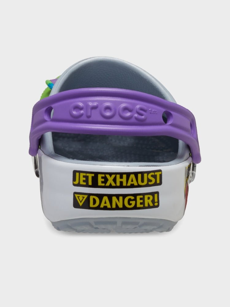 Toy Story Buzz Classic Clog Kids Crocs - Børn - Blue Grey - Gumpel & Co
