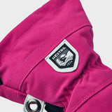 Kids Army Leather Heli Skivanter - Børn - Fuchsia