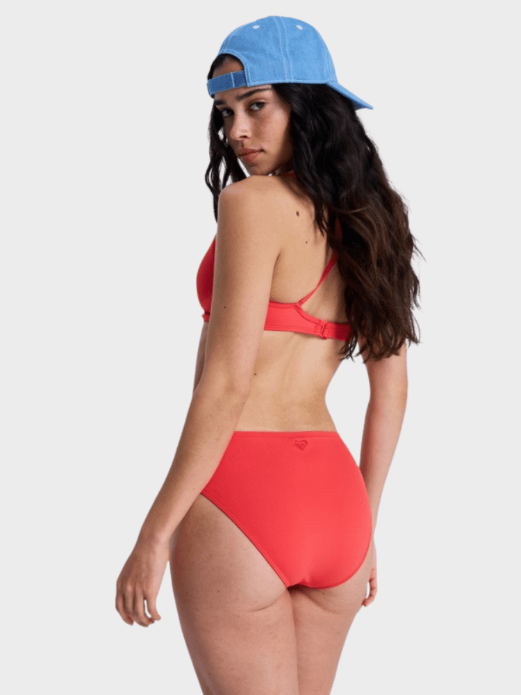 Solid Essentials Hipster Bikini Underdel - Dame - Hibiscus - Gumpel & Co