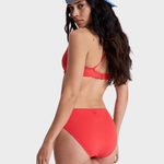 Solid Essentials Hipster Bikini Underdel - Dame - Hibiscus - Gumpel & Co