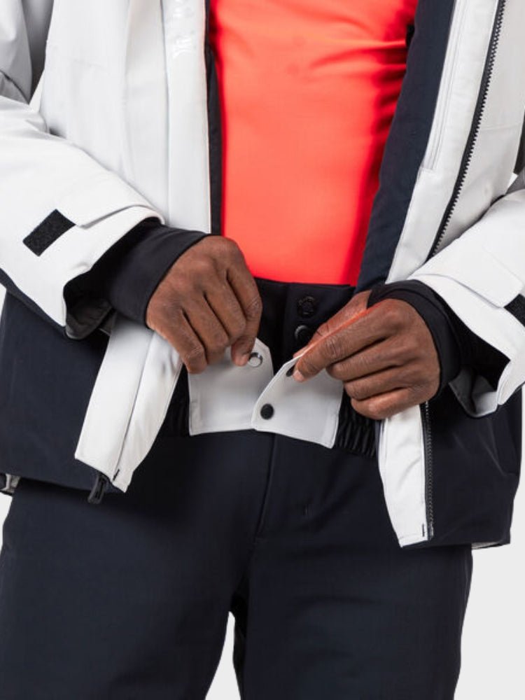 Hero Blackside Insulated Skijakke - Herre - Soft Grey - Gumpel & Co