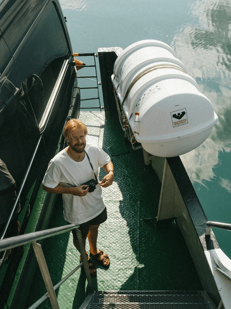 Oslo Tee - Herre - White - Gumpel & Co