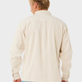 Premium Surf Cord L/S Skjorter - Herre - Sand Dune