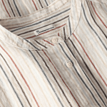 KNOWLEDGE COTTON APPAREL Stibet skjortebluse - Dame - Multi color stripe