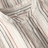 KNOWLEDGE COTTON APPAREL Stibet skjortebluse - Dame - Multi color stripe