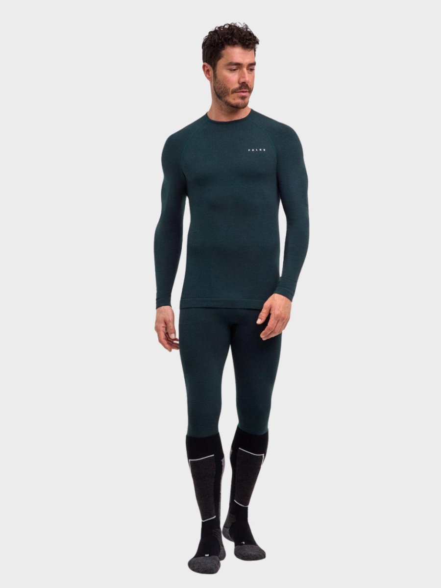 Mens Thermozone 3/4 Tights Wool - Tech - Holly - Gumpel & Co