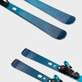 E super Joy Ski med Binding - Dame - Dark Blue