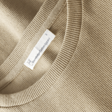 KNOWLEDGE COTTON APPAREL Rib T-shirt - Dame - Twill
