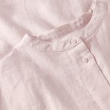 KNOWLEDGE COTTON APPAREL Hørskjorte - Dame - Pale Pink