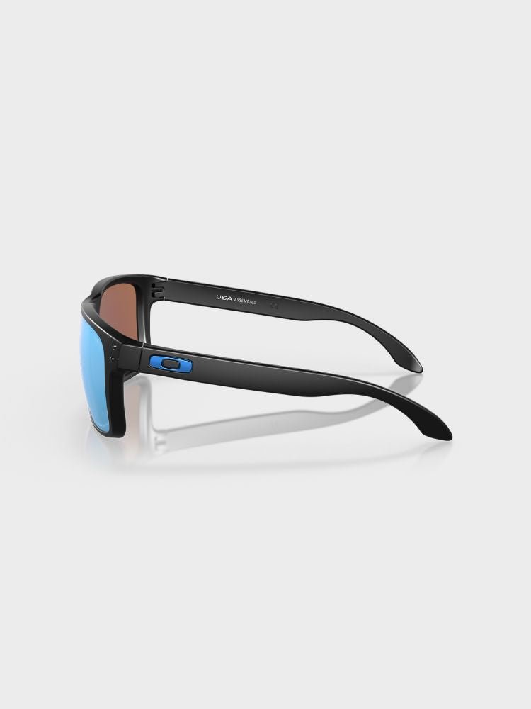 Holbrook XL Solbriller - Matte Black / Prizm Deep Water Polarized - Gumpel & Co