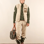 Heroes Wool Fleece Vest - Herre - Natural - Gumpel & Co