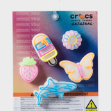 Crocs 5 Pack Jibbits - Lights Up Summer