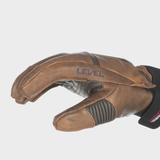 Off Piste Leather Glove - Herre - Brown