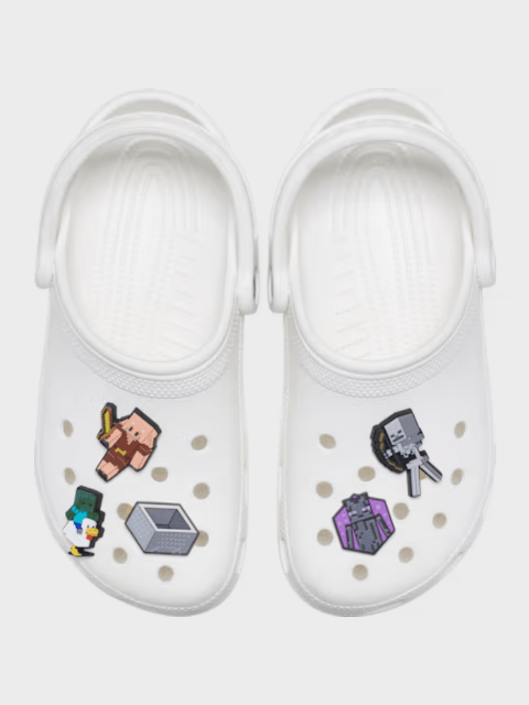 Crocs 5 Pack Jibbits - Minecraft