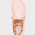 Hey Dude Wendy Crochet Lace - Dame - Pale Pink