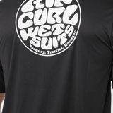 Rip Curl Icons Of Surflite UPF S/S UV trøjer - Herre - Black
