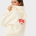 Rip Curl Surf Puff Heritage Hood Hoodie - Dame - Cayenne