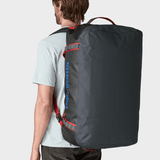 Black Hole Duffel 70L - Unisex - Smolder Blue w/Amanita Red - Gumpel & Co