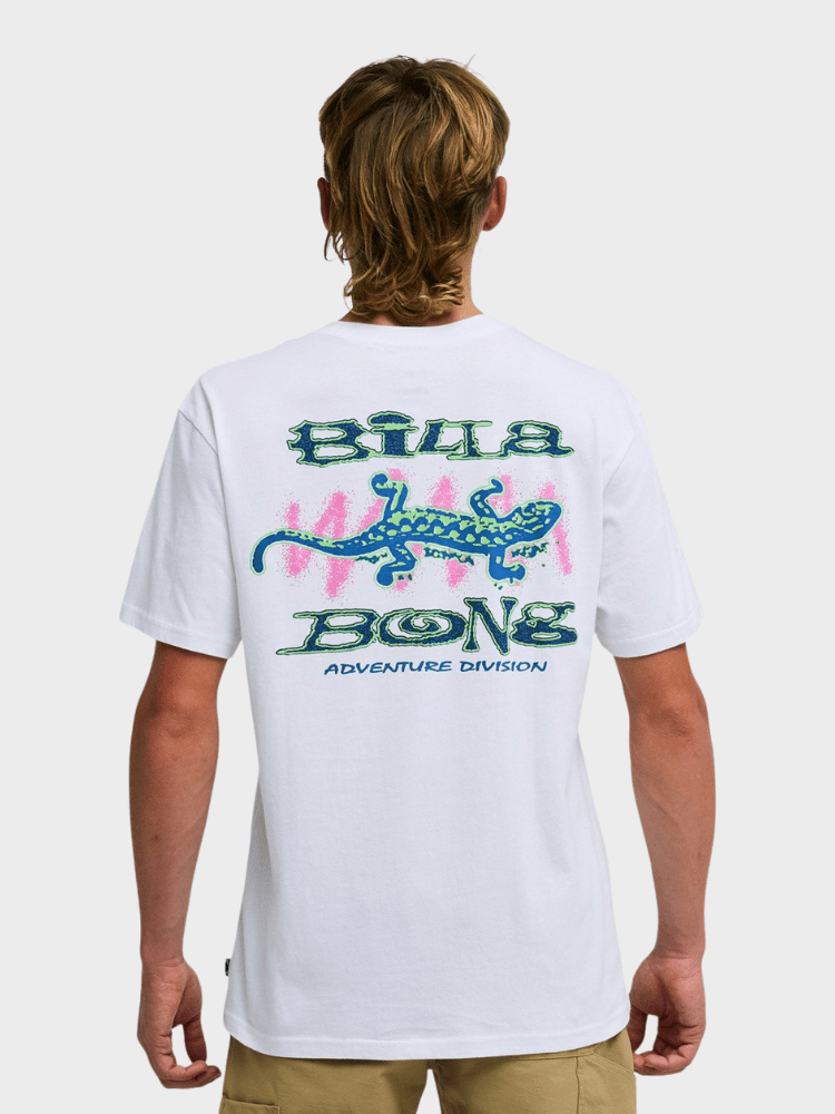 Lizard T-Shirt - Herre - Hvid - Gumpel & Co