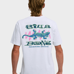 Lizard T-Shirt - Herre - Hvid - Gumpel & Co