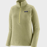 R1 Air Zip Neck - Dame - Vellum Green