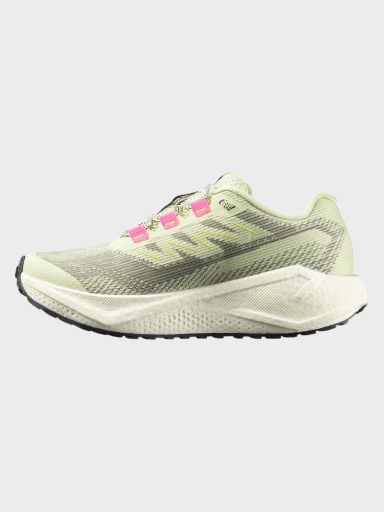 Salomon Aero Blaze 3 Gravel Sko - dame - Grøn / Hvid / Pink